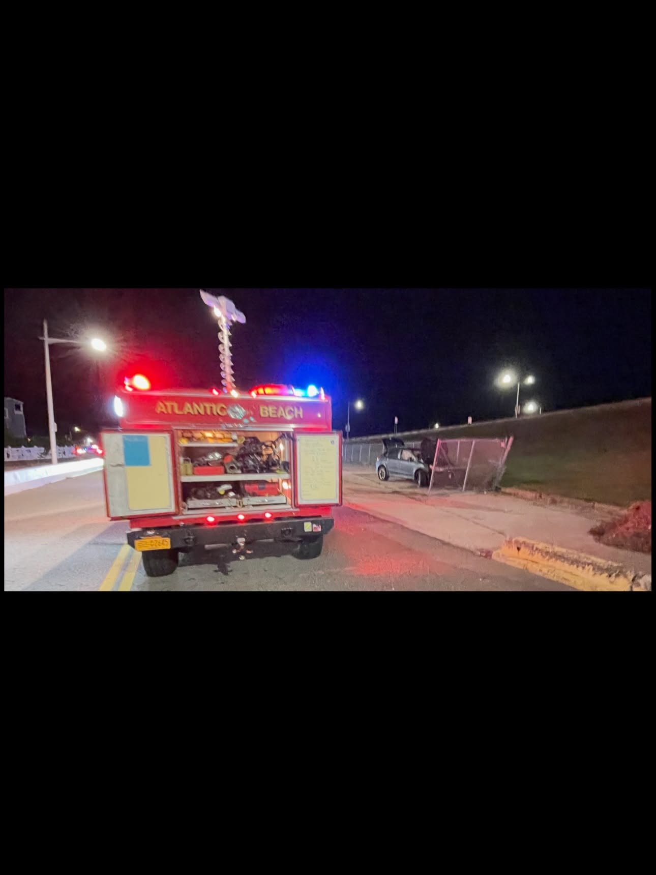 Atlantic Beach Rescue night response