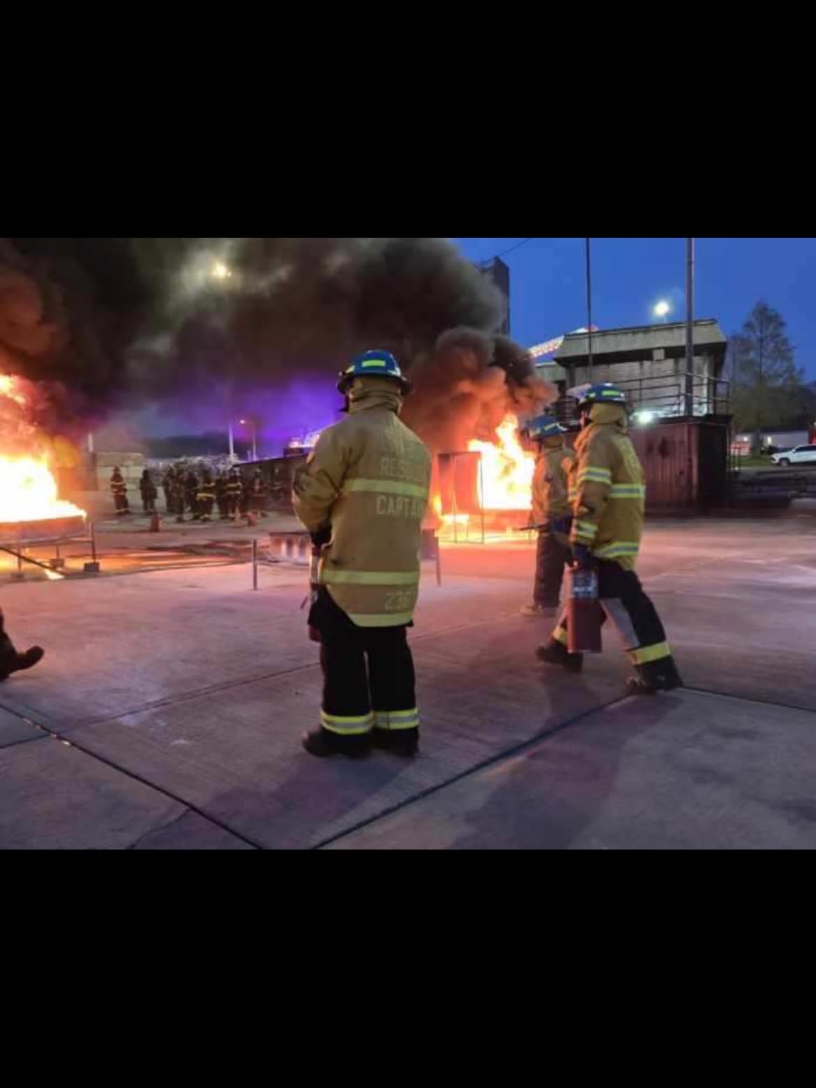 Atlantic Beach Rescue training fire operations